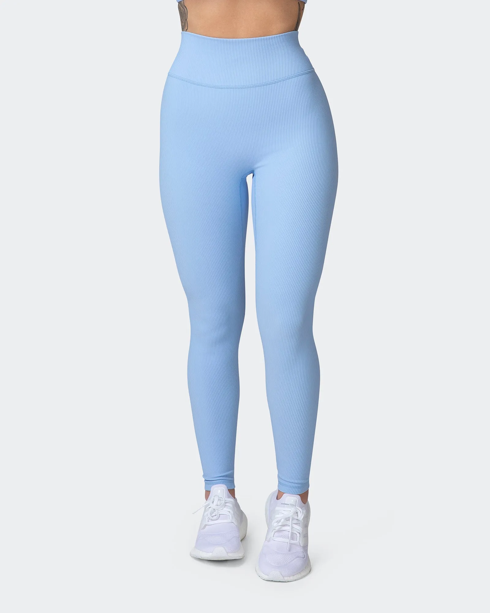 Rib Ankle Length Leggings