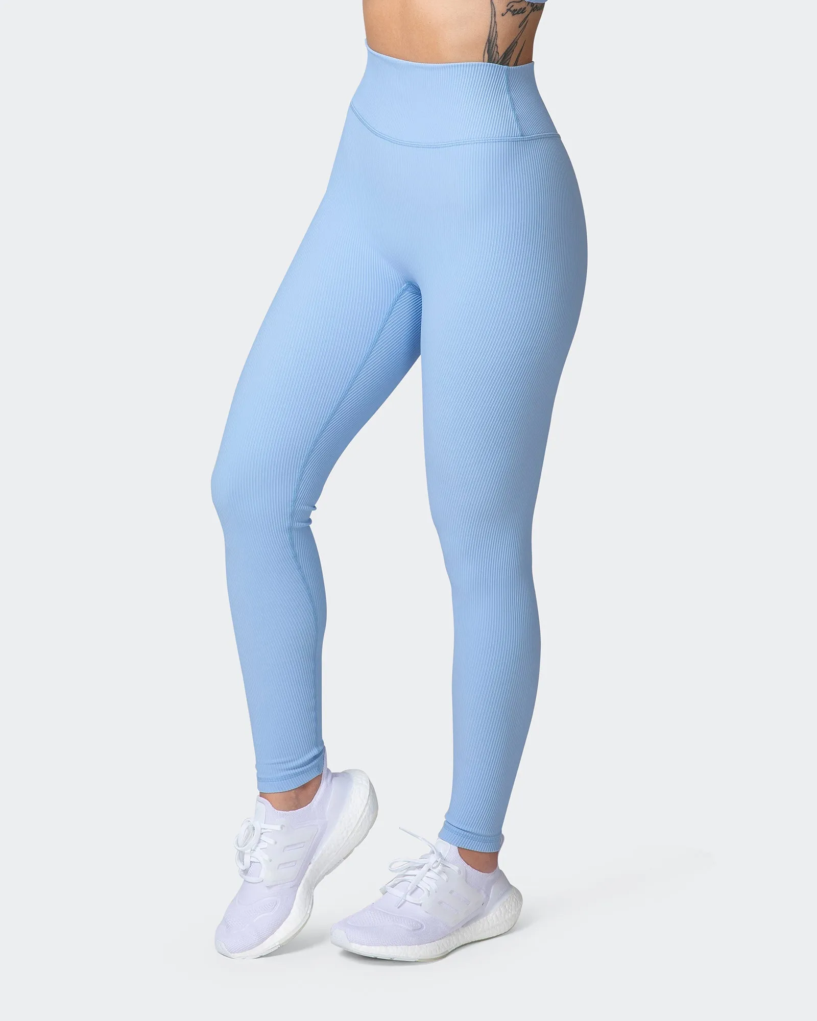 Rib Ankle Length Leggings