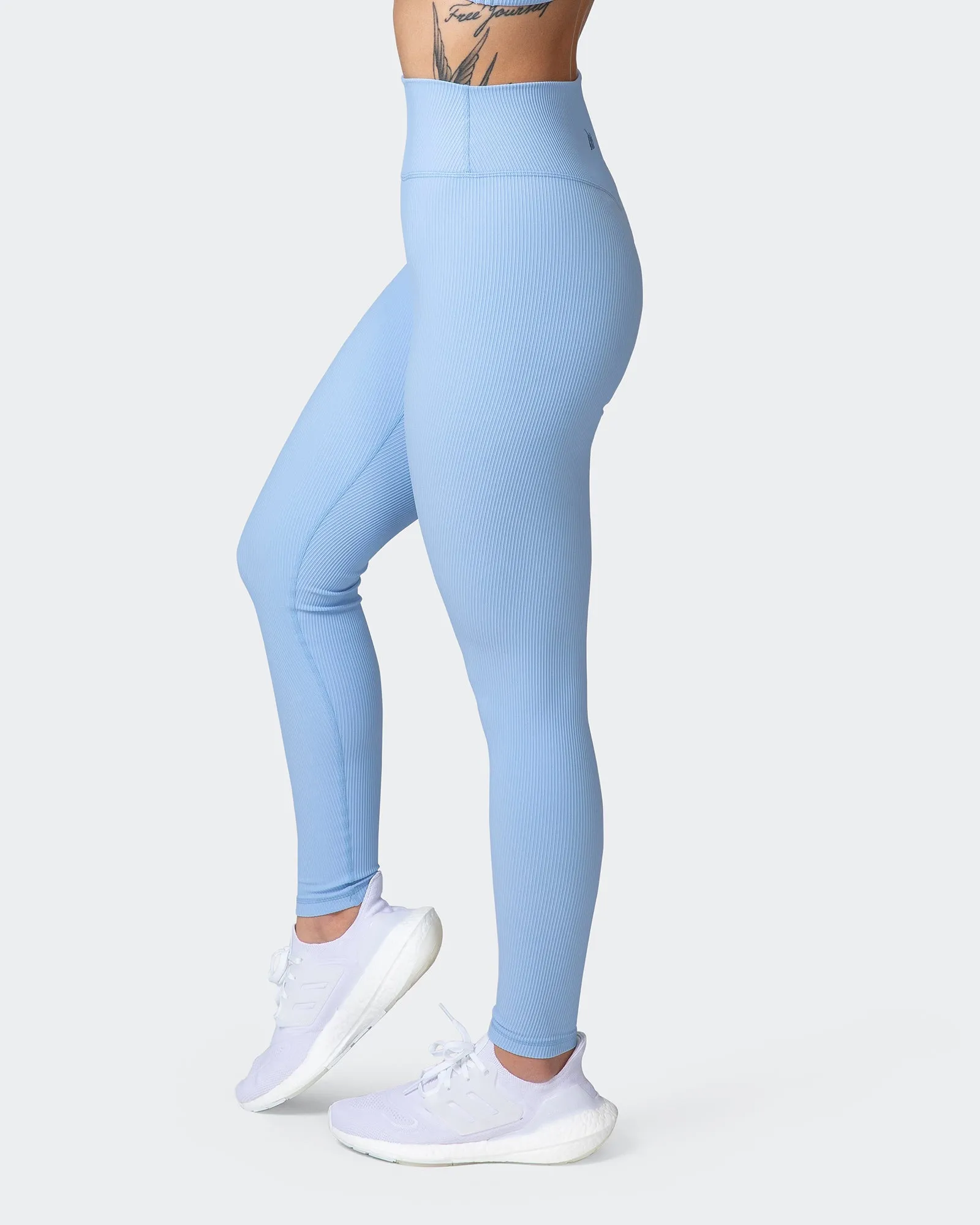 Rib Ankle Length Leggings