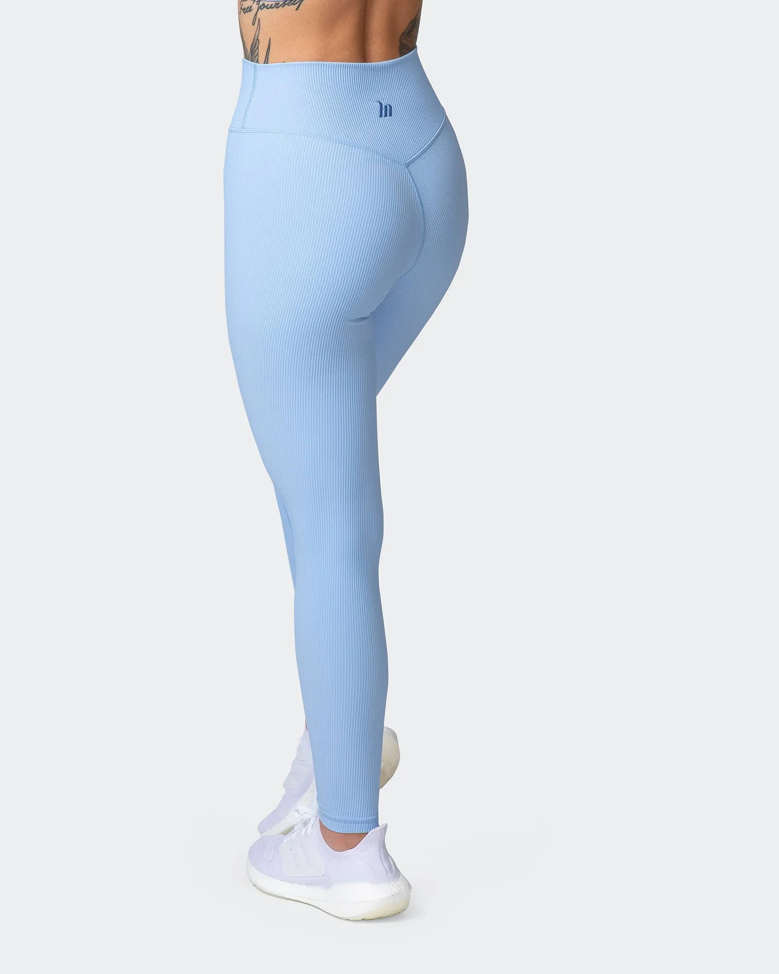 Rib Ankle Length Leggings