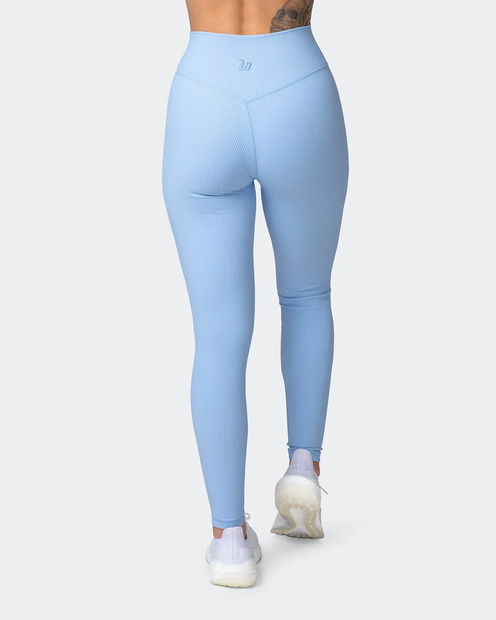 Rib Ankle Length Leggings