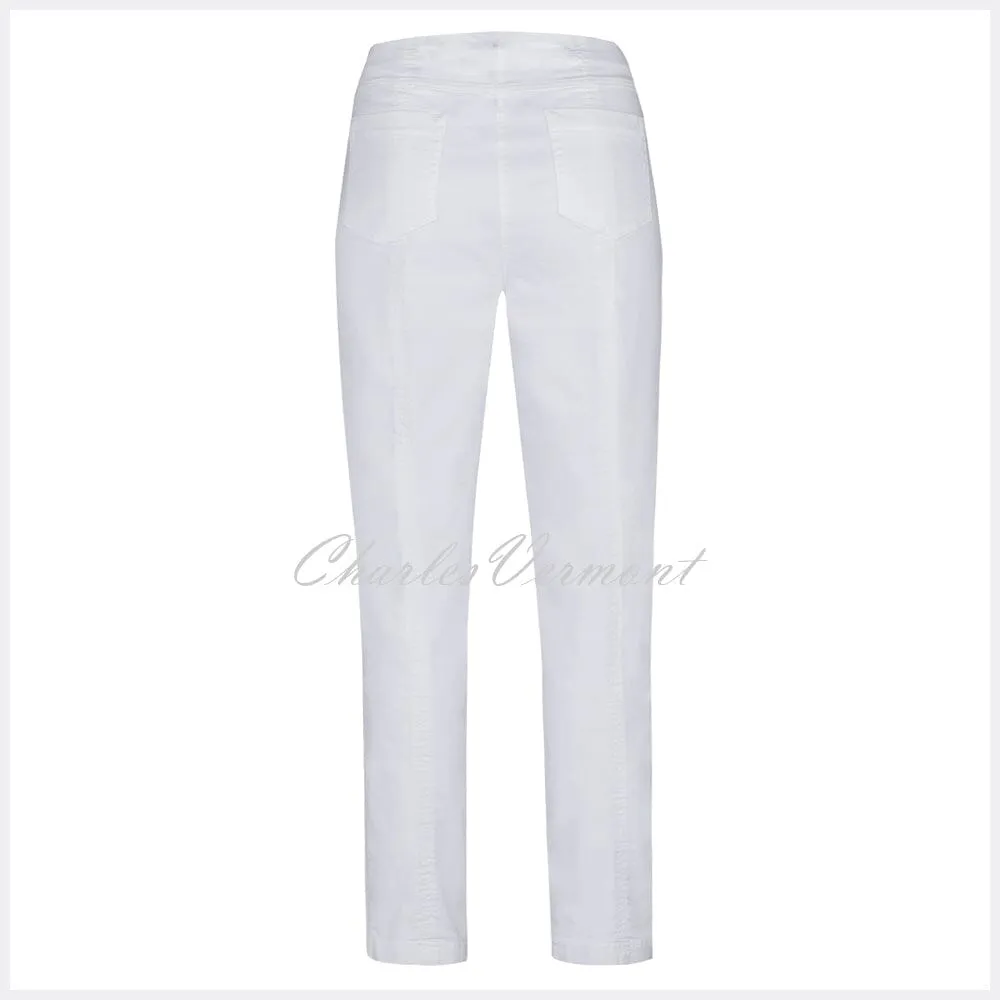 Robell Bella Jean 51580-5448-10 White Denim SHORTER LENGTH 29