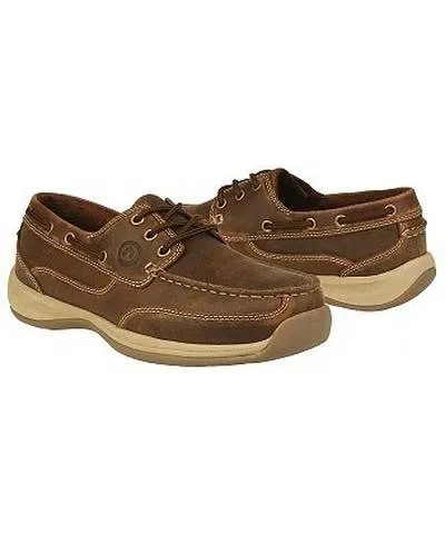 Rockport Works Men's Sailing Club Steel Toe Boat Shoes