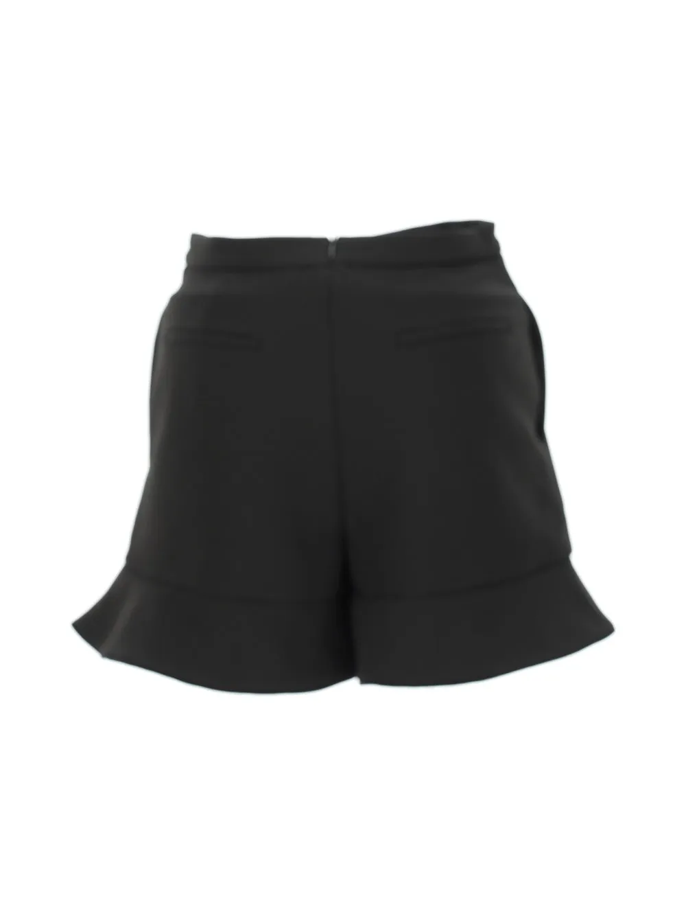 Ruffled Zipped Shorts by REDValentino