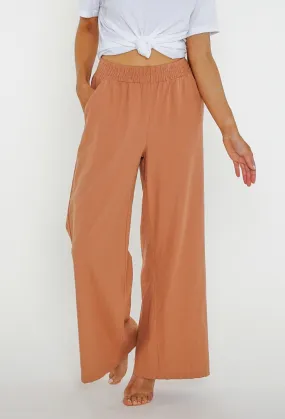 Rusty US Wanderer Beach Pants Dusty Peach