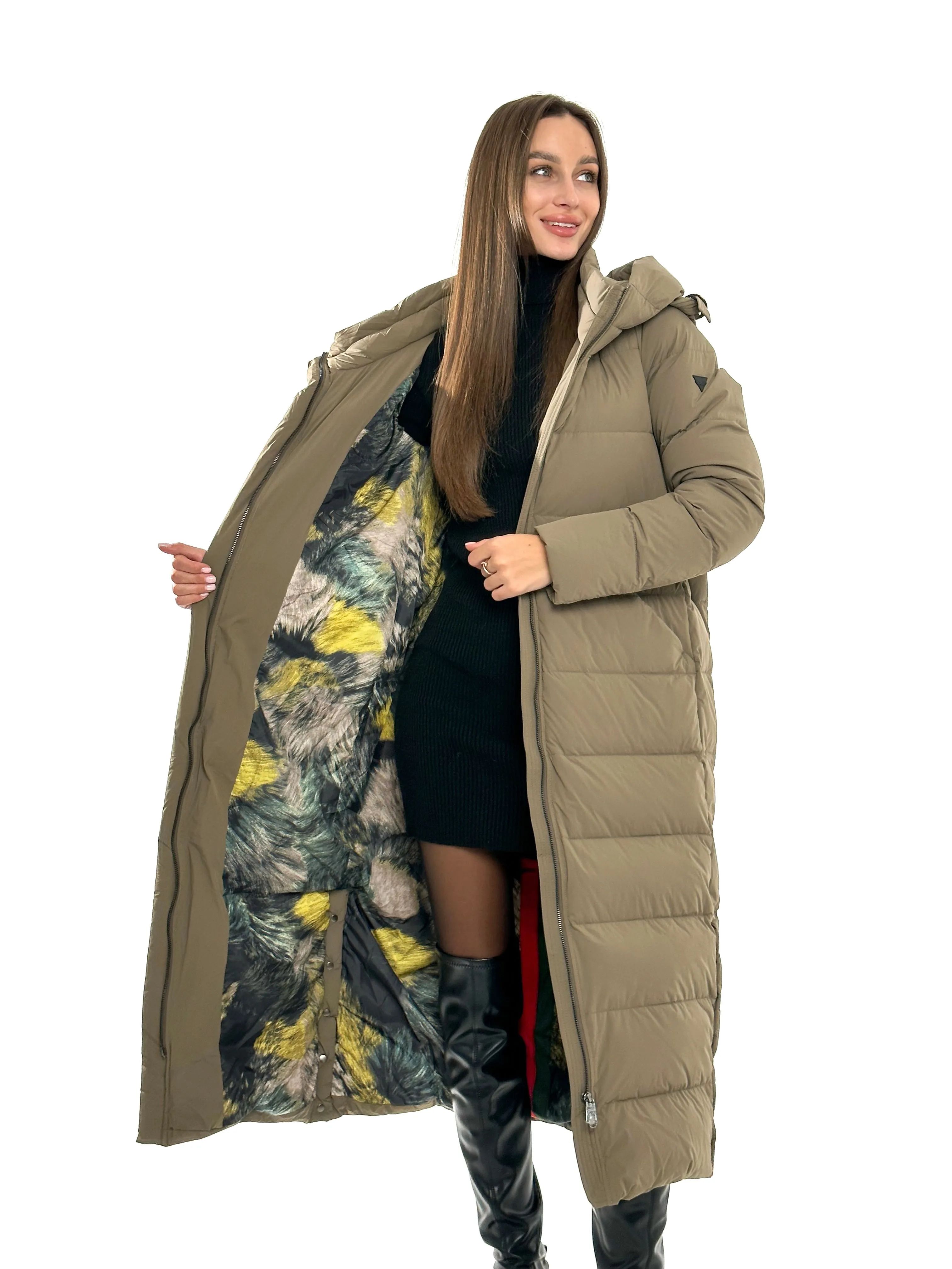 Selene Japanese Tech Fabric Premium Fill Coat