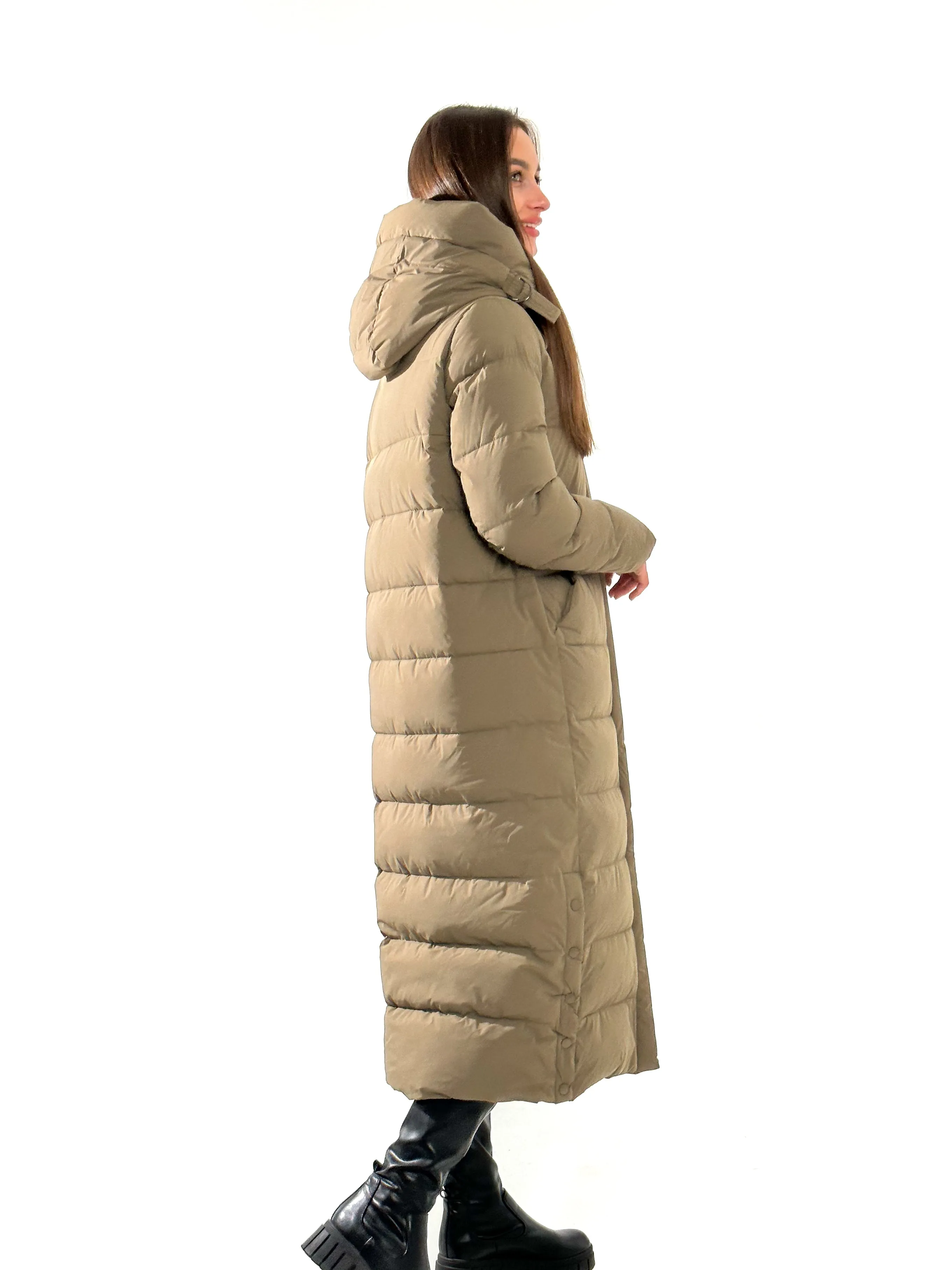 Selene Japanese Tech Fabric Premium Fill Coat