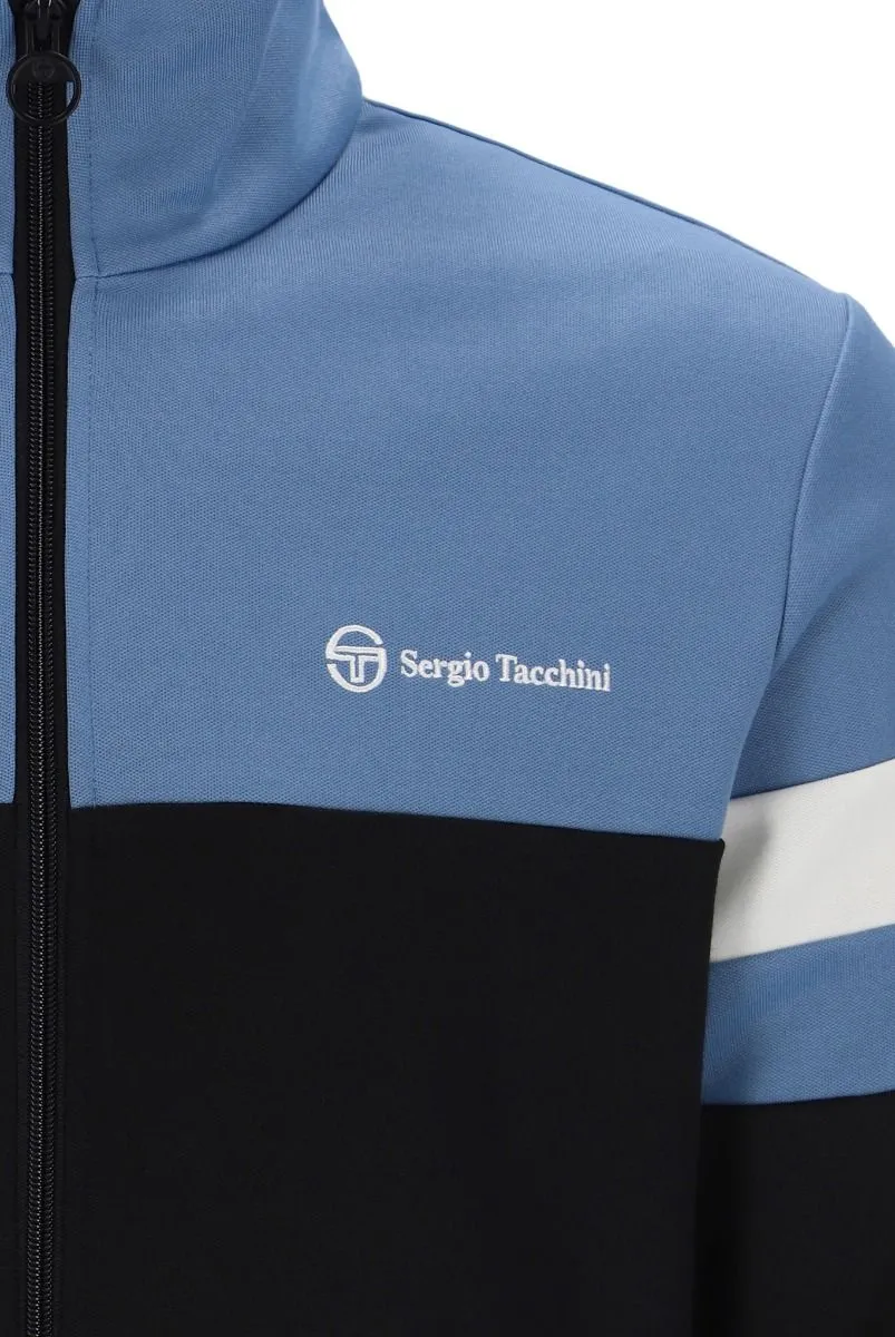 Sergio Tacchini Jonnie Black Coronet Blue Jacket Track