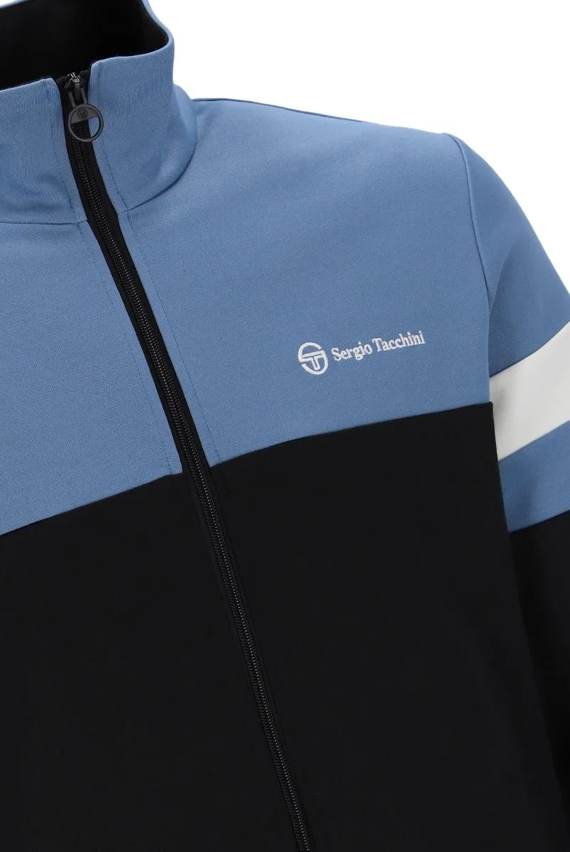 Sergio Tacchini Jonnie Black Coronet Blue Jacket Track