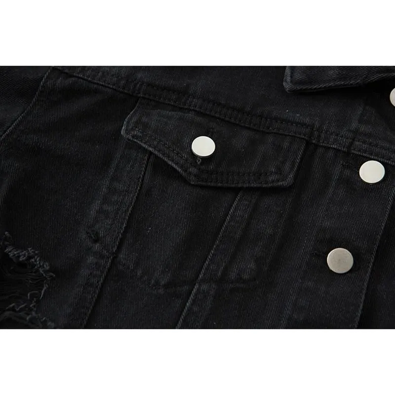 Short Denim Jean Coat