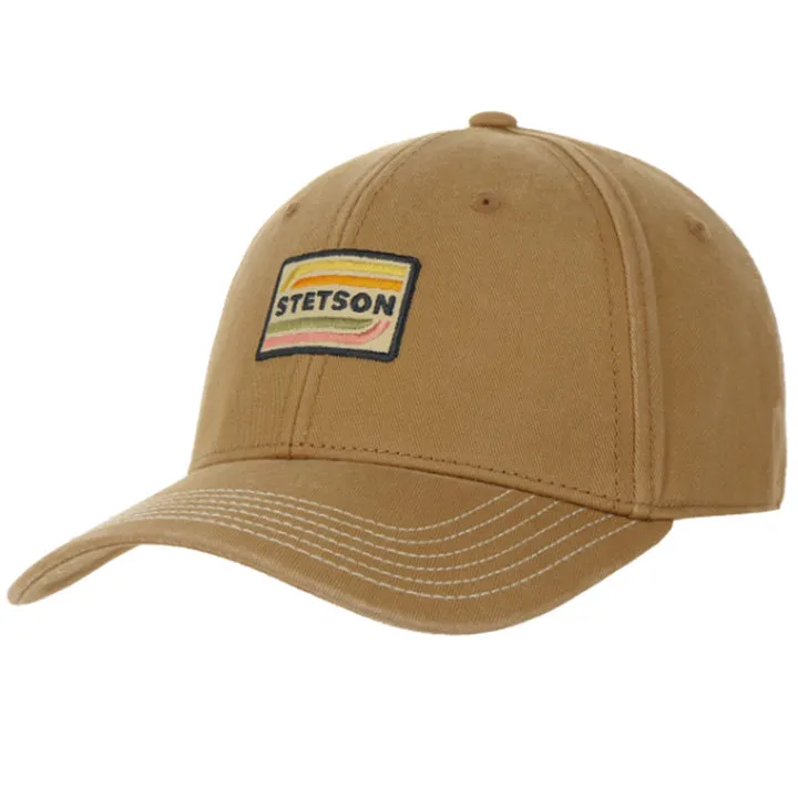 Beige Flat Cap by Stetson