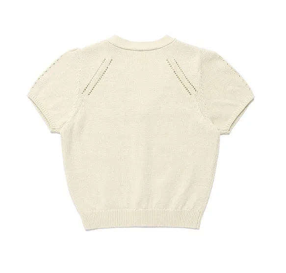 Streetwear Plain Short Sleeve Cardigan - Rolarola