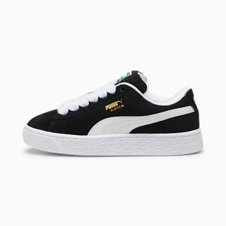 Suede XL Youth Sneakers in PUMA Black-PUMA White by PUMA Store