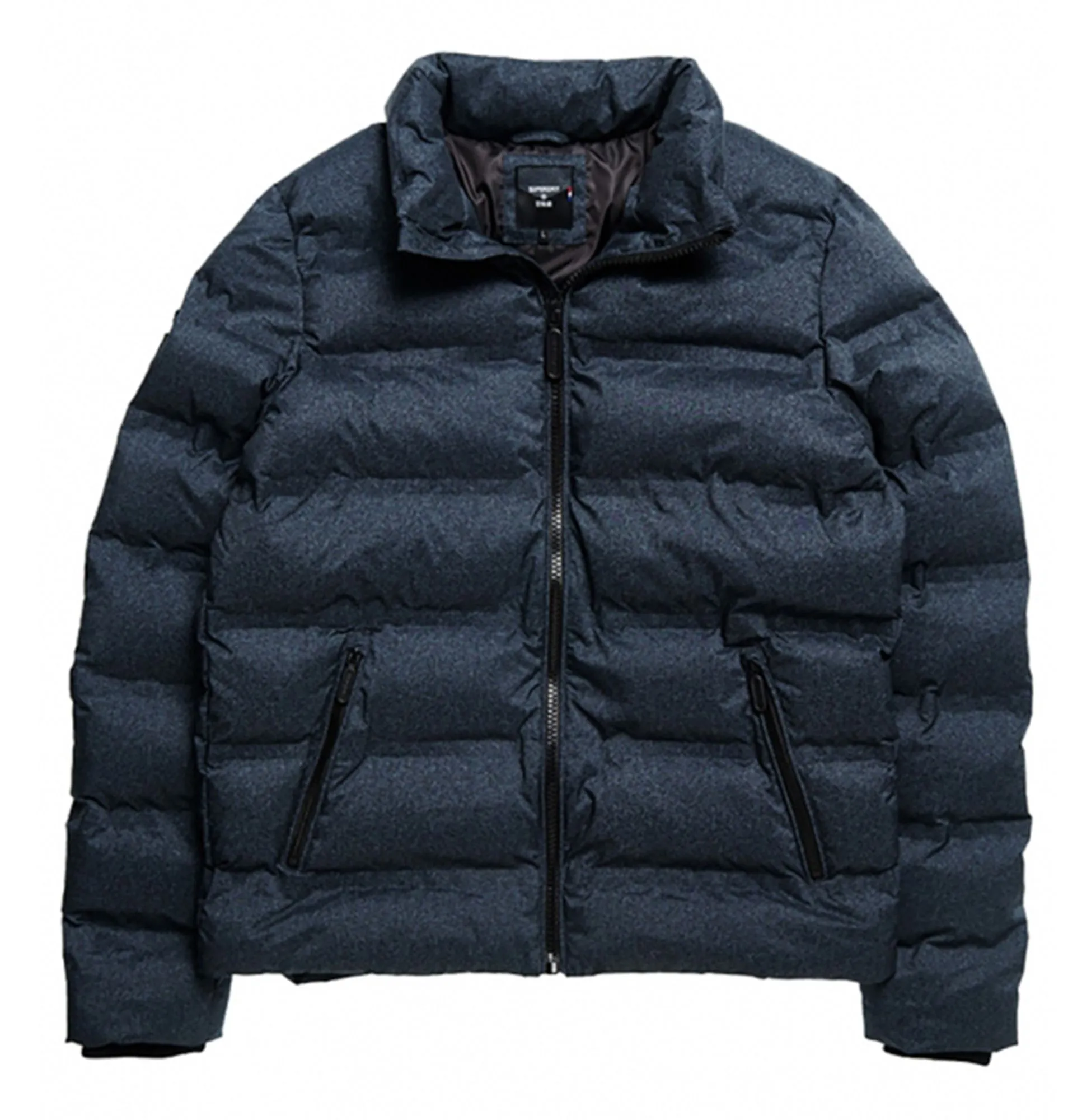 Superdry Ultimate Radar Quilt Jacket in Charcoal