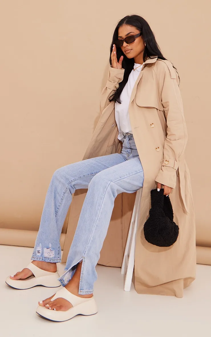 Tall Belted Trench Coat