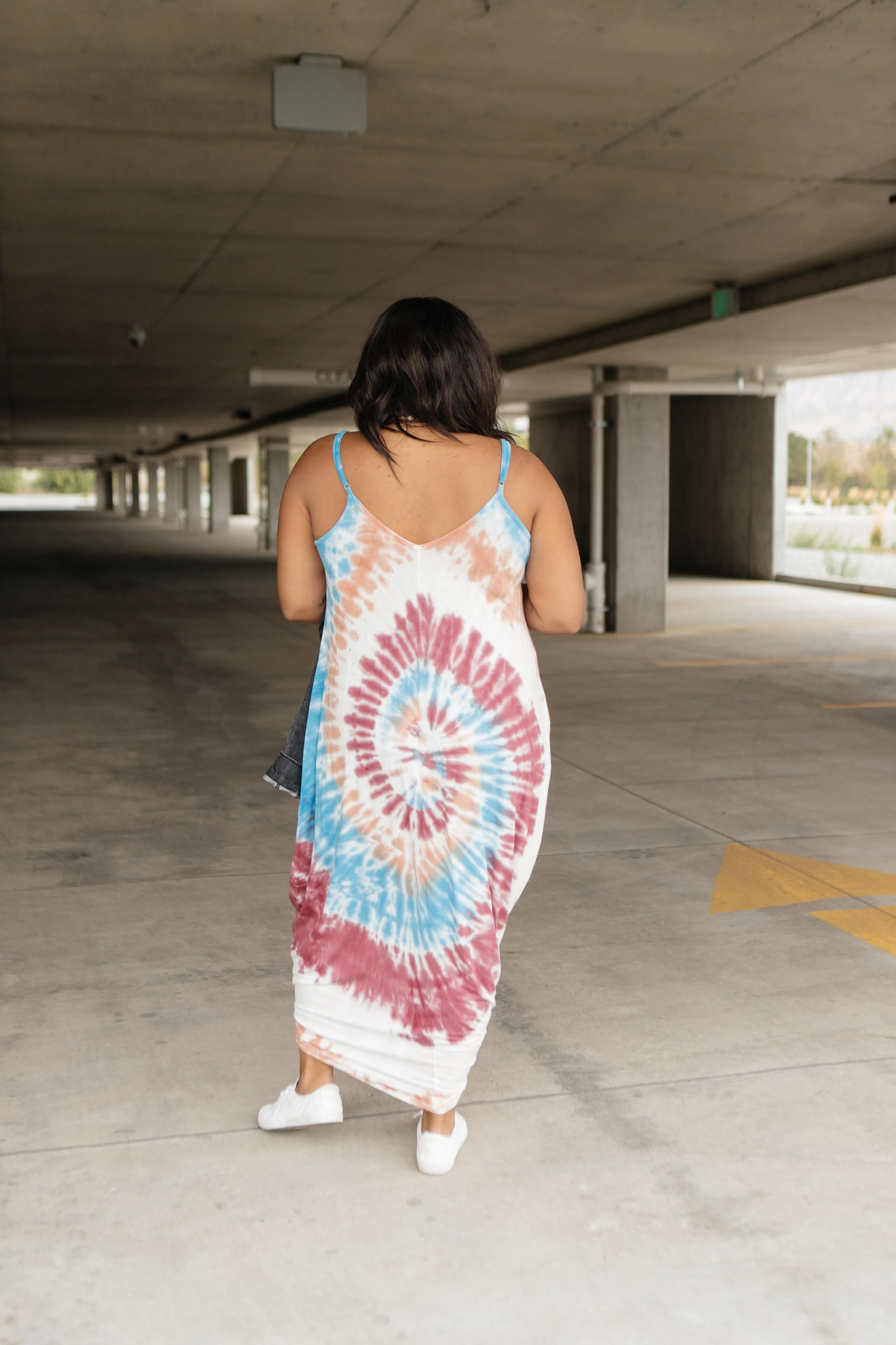 The Big Swirl On Hand Maxi Dress