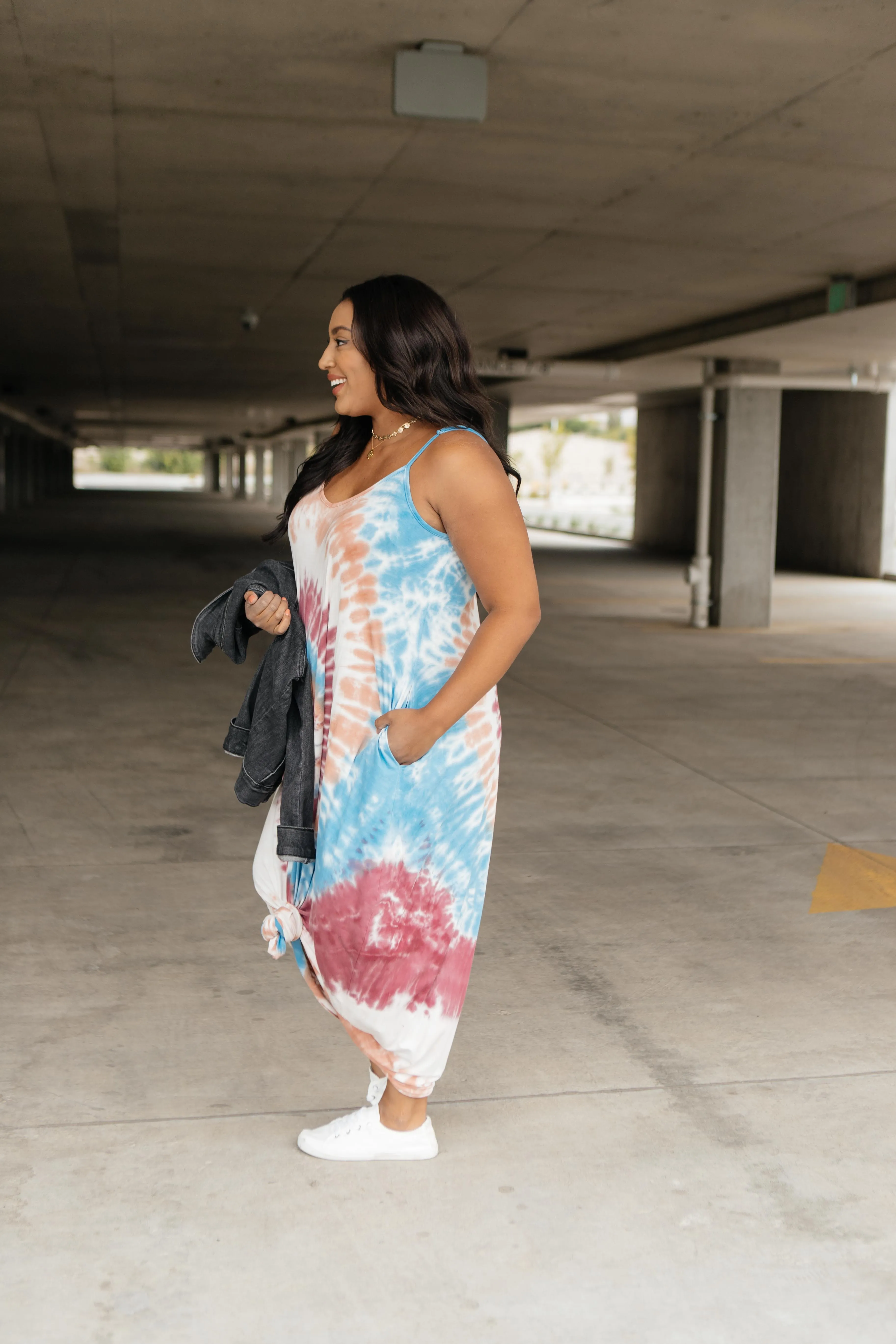 The Big Swirl On Hand Maxi Dress