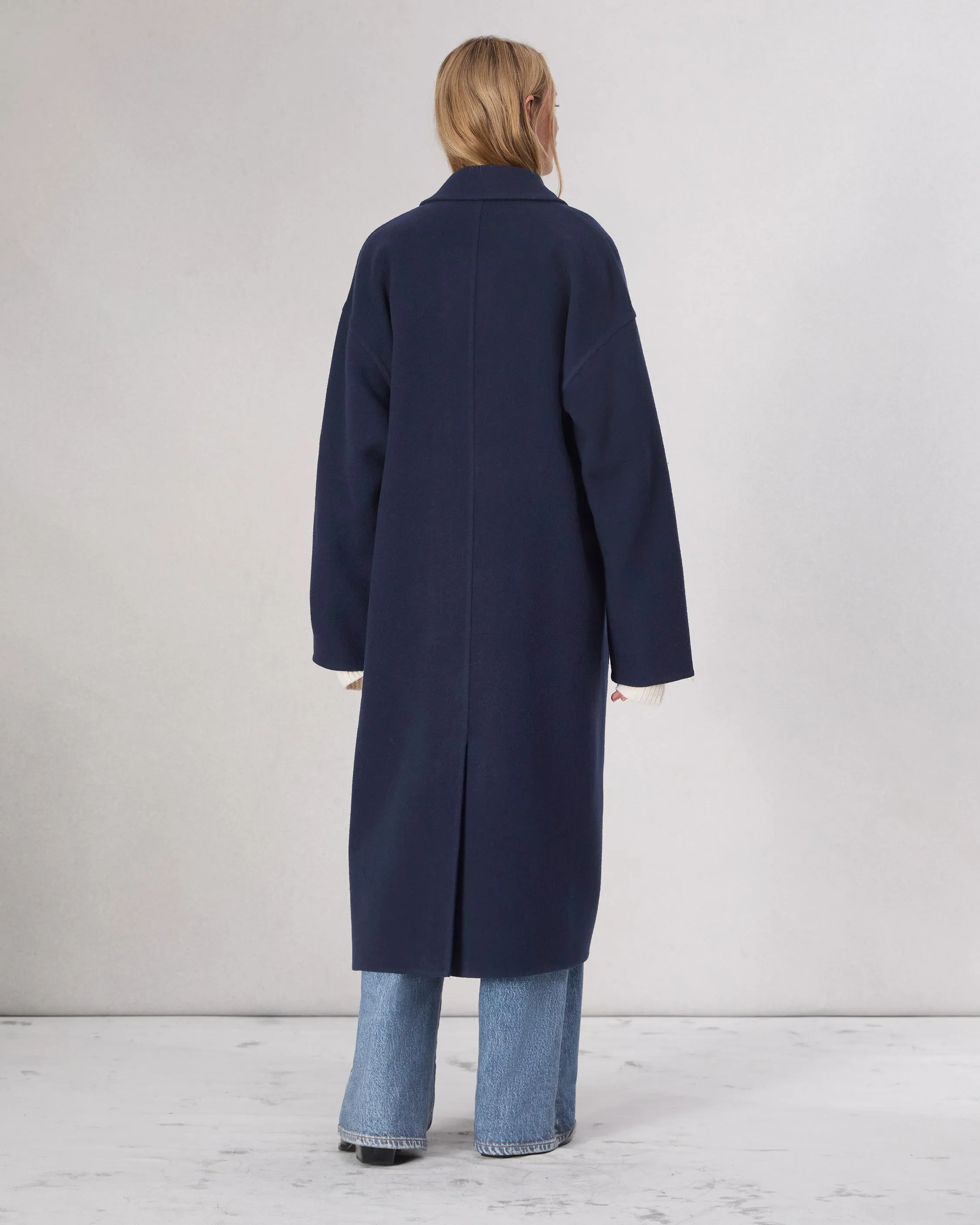 Elegant Thea Wool-Blend Coat