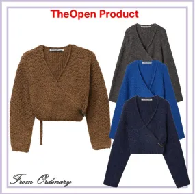 TheOpen Product Casual Wool Street Logo Cardigans