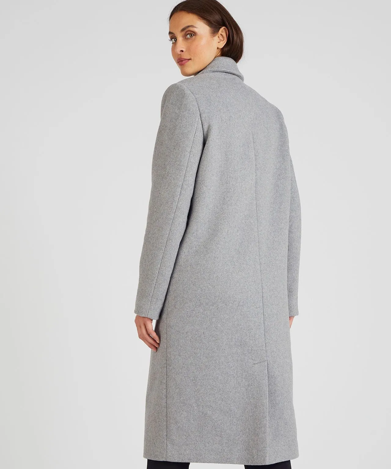 Thermal-Lined Toasty Wool Blend Coat