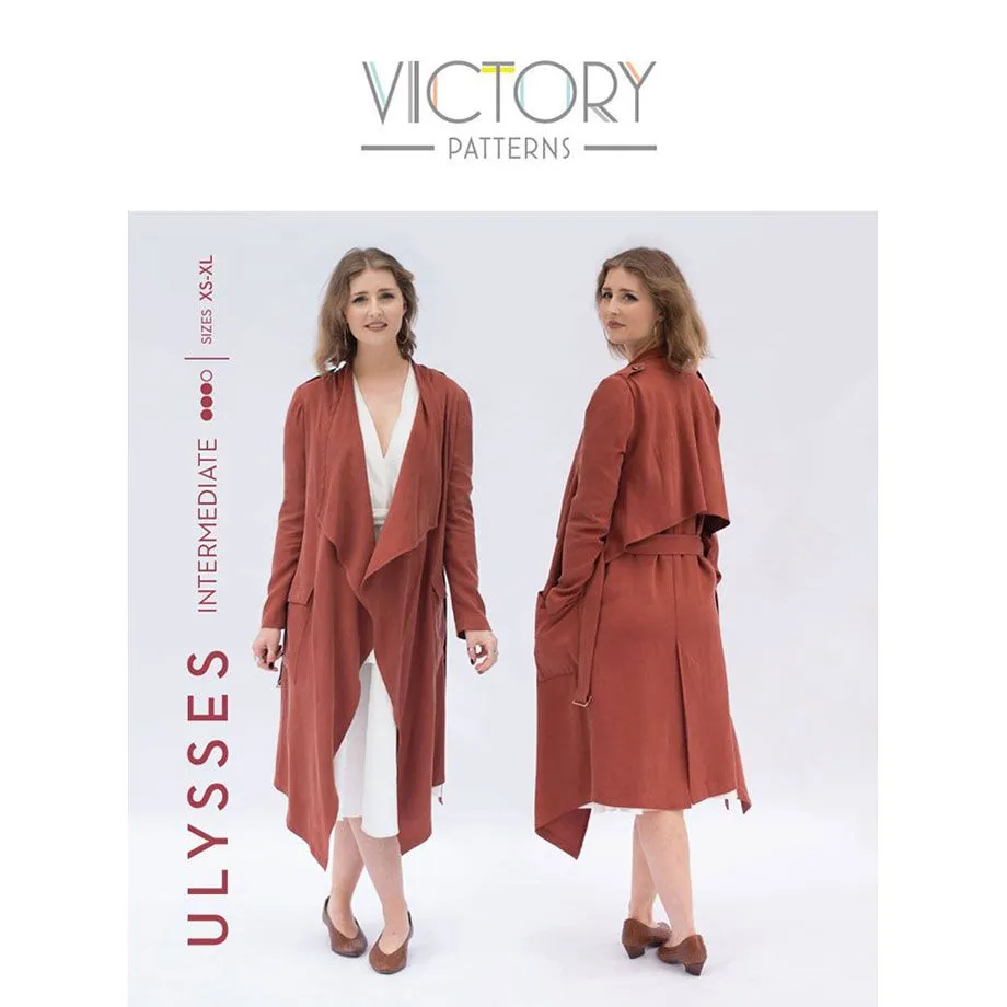 Ulysses Coat Sewing Pattern for Victory