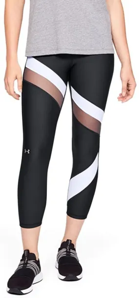 Under Armour HeatGear Fashion Ankle Crop Leggings Black