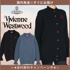 Unisex Cotton Cardigans with Street Style by Vivienne Westwood