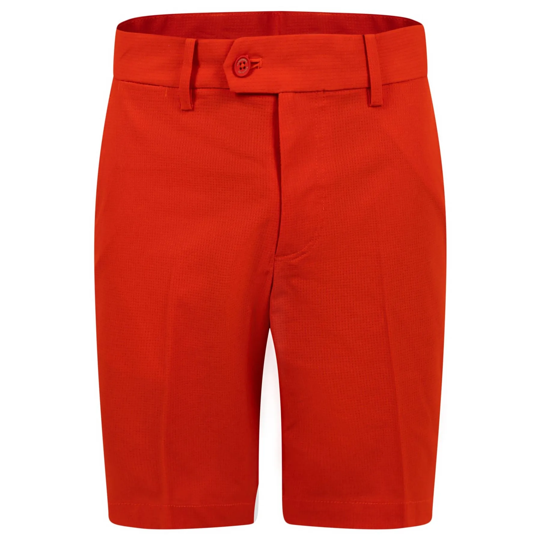 Fiery Red High-Waisted Ventilated Shorts - Season SS23