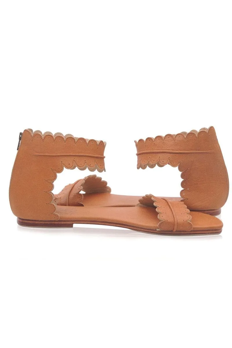 Vintage Brown Midsummer Sandals