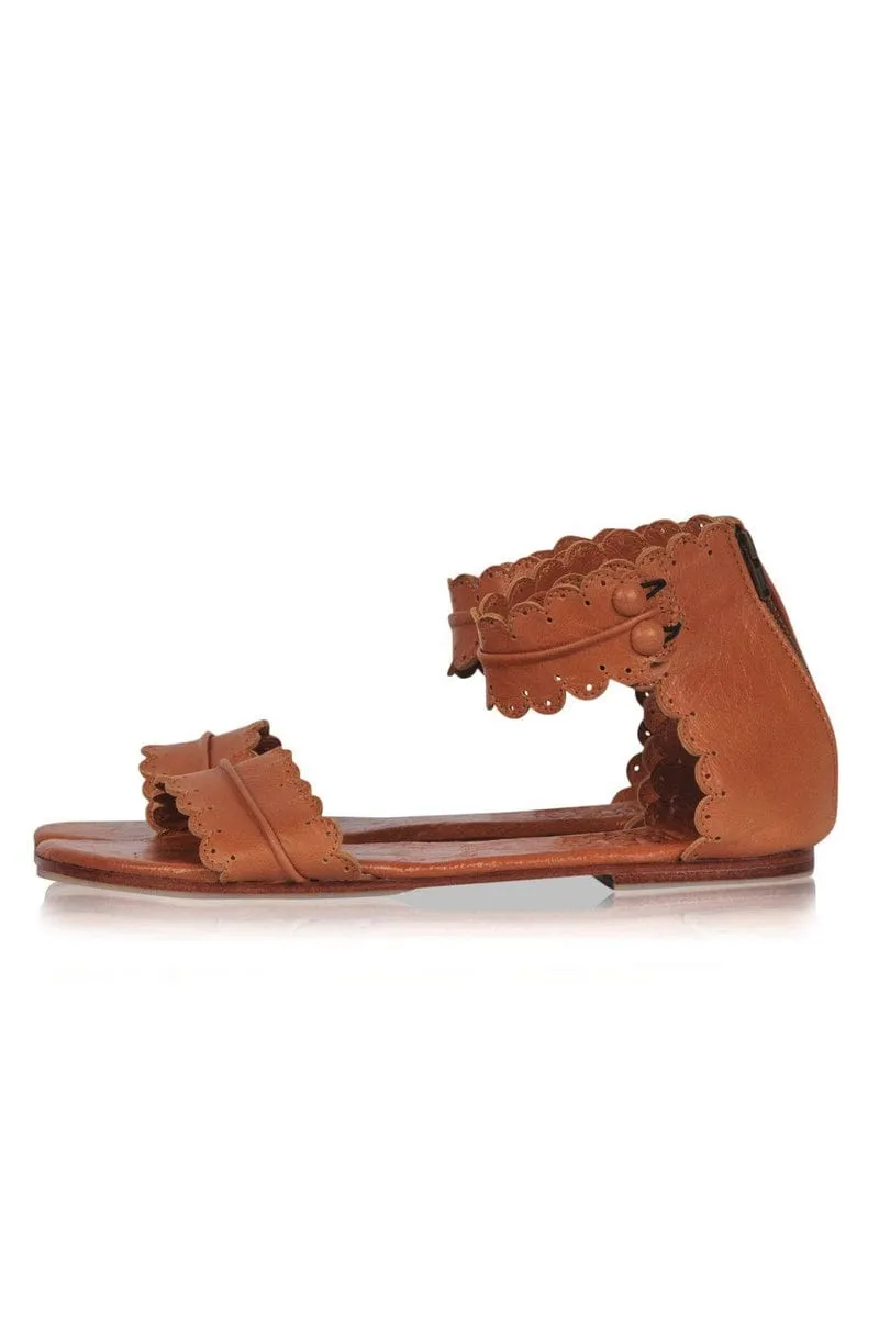 Vintage Brown Midsummer Sandals