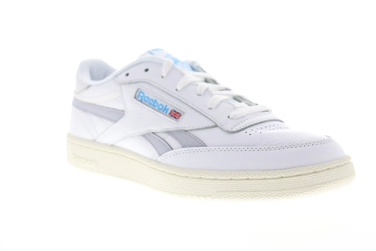 White Leather Lifestyle Sneakers Shoes Reebok Club C Revenge MU DV7026 Mens