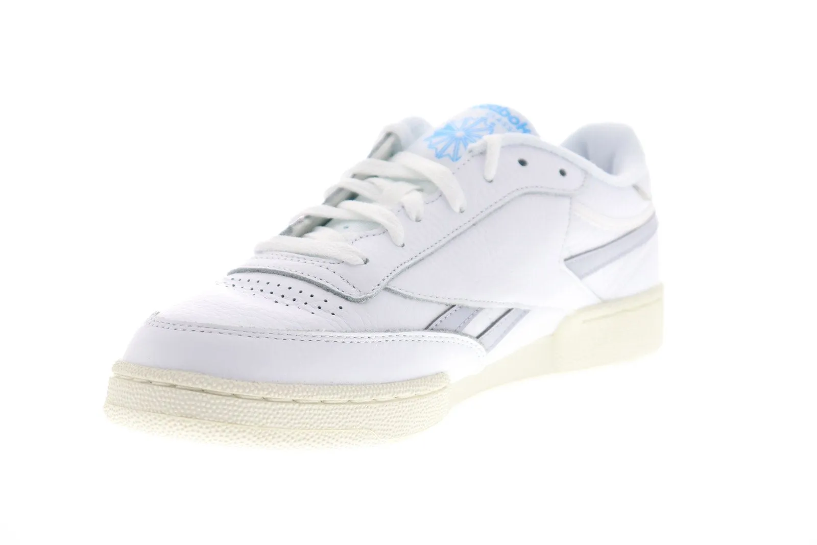 White Leather Lifestyle Sneakers Shoes Reebok Club C Revenge MU DV7026 Mens