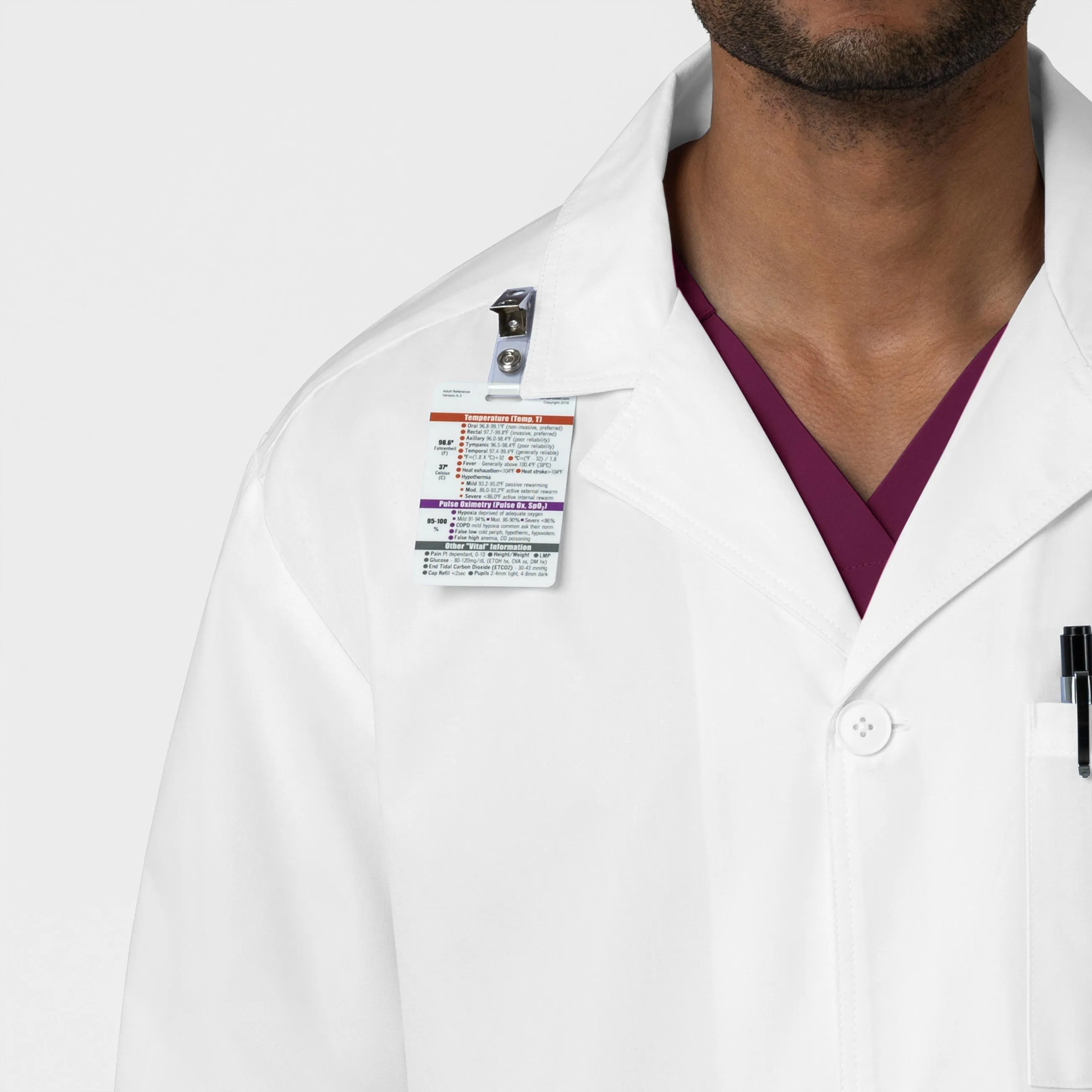 Wink Scrubs Iconic Unisex Lab Coat.