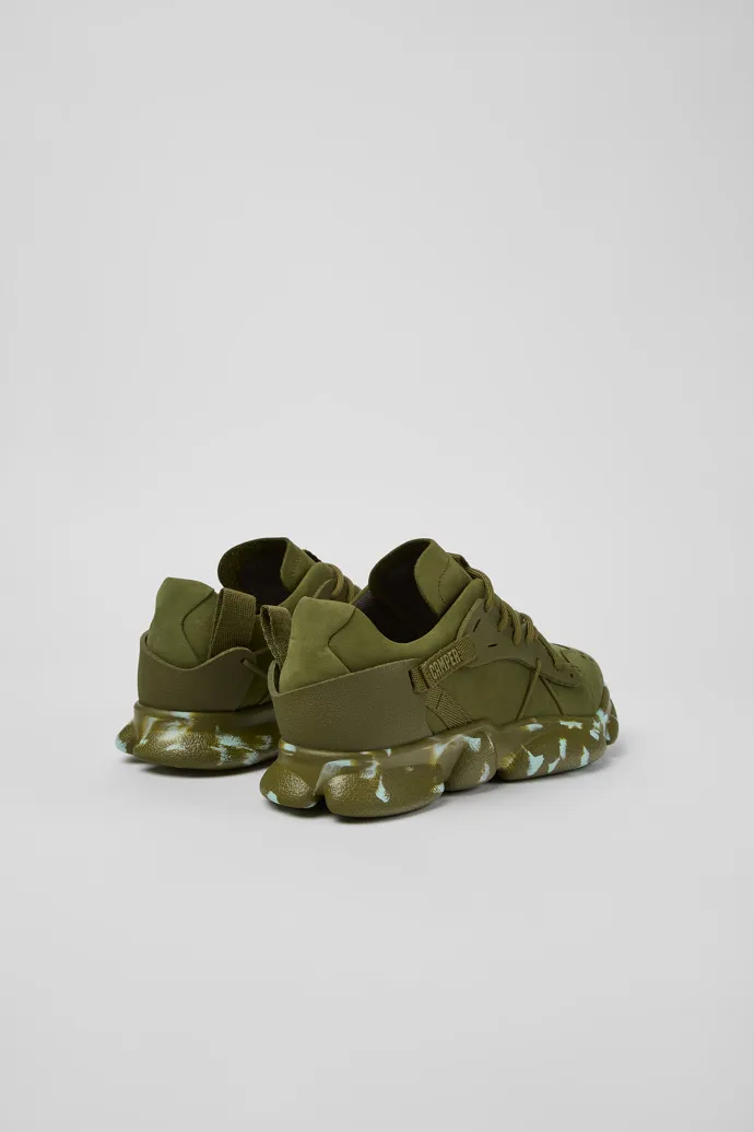 Women's Karst Green Nubuck and Textile Sneaker