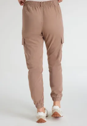 Women's Mink Cuffed Cargo Pants