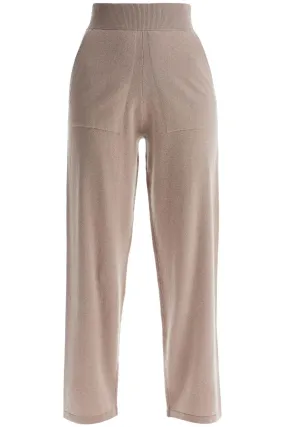 Wool and cashmere blend trousers in grey by Max Mara Leisure