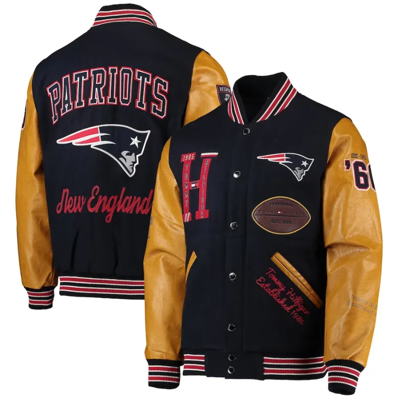 Wool New England Patriots William Jacket