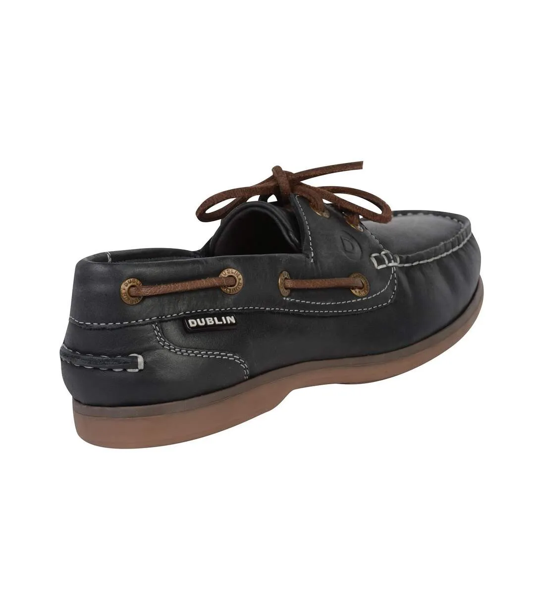 Wychwood Arena Navy Dublin Women's Leather Boat Shoes