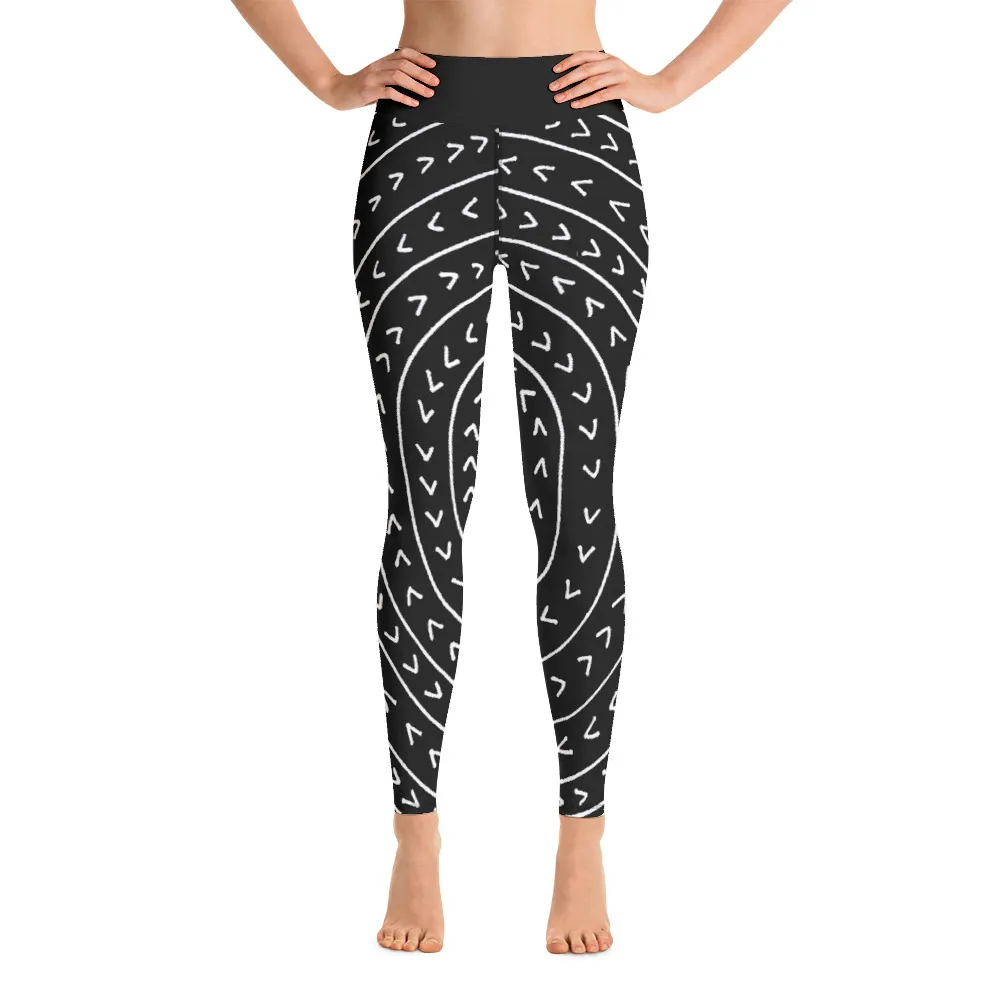 Yoga The Vowel O Leggings