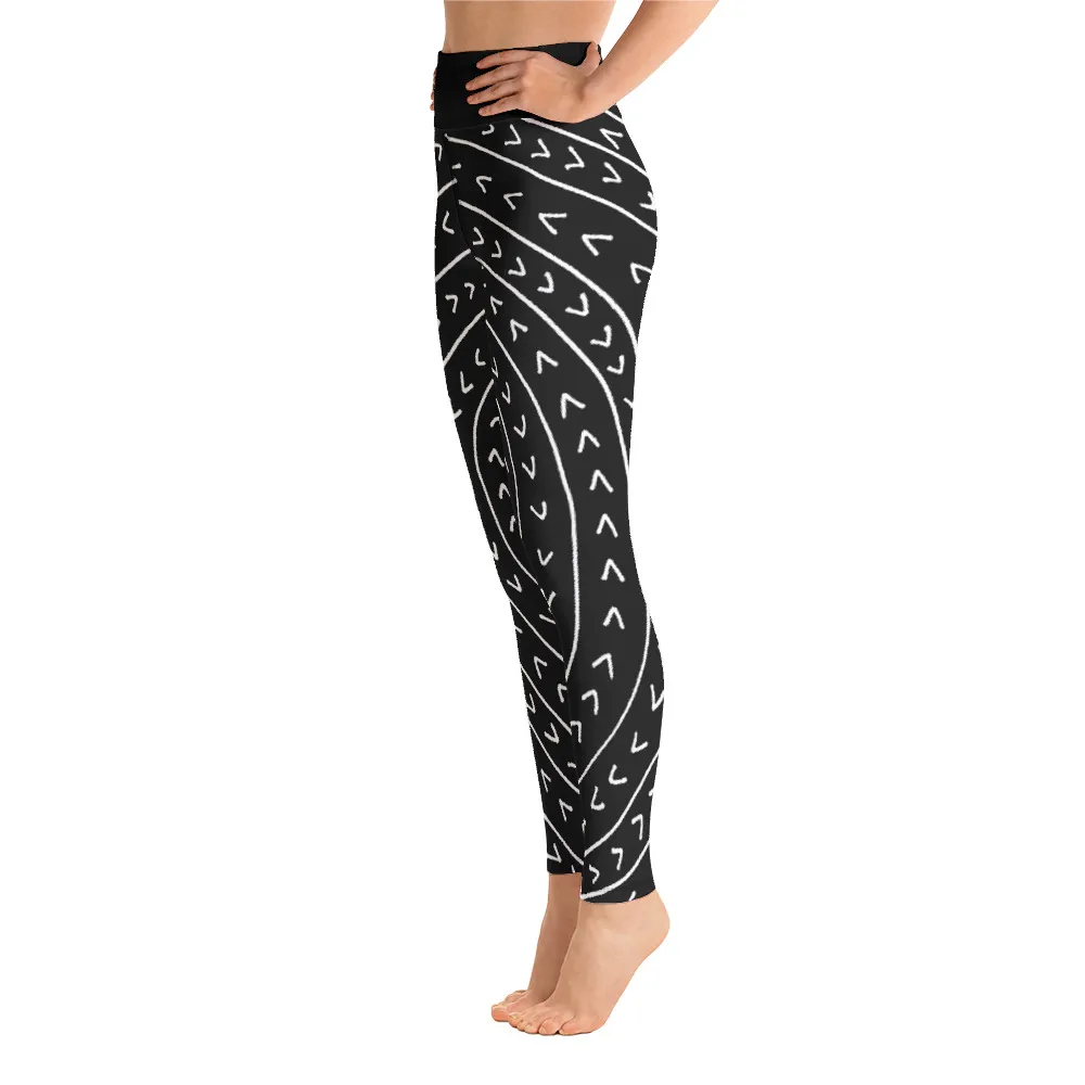 Yoga The Vowel O Leggings