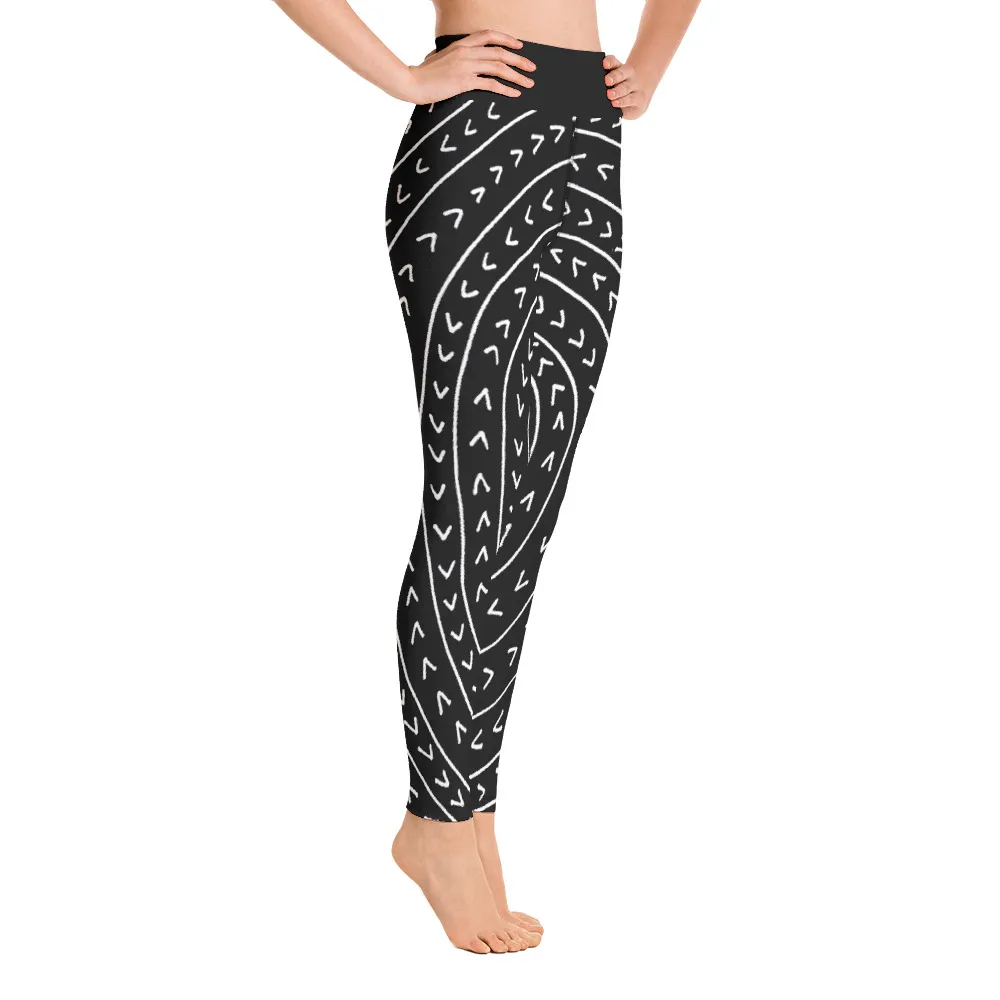 Yoga The Vowel O Leggings