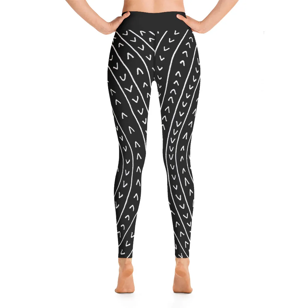 Yoga The Vowel O Leggings